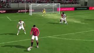 Casemiro goal vs OGC NICE  DFL 25  Fifa 16 mobile mod 25 [upl. by Acirretal674]