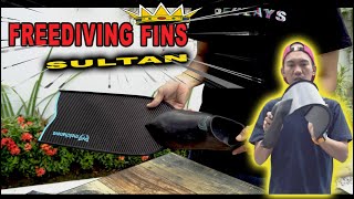 FREEDIVING FINS SULTAN MOLCHANOVS CARBON BIFINS MELANESIAFREEDIVE [upl. by Drye]