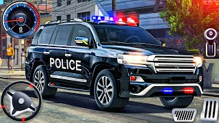 US Police Prado Car Driving Chase Simulator  Real MultiStorey Cars Driver 3D  Android GamePlay [upl. by Uyerta]