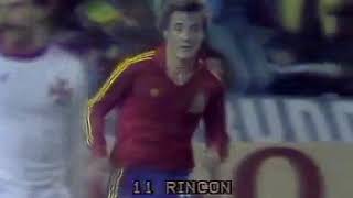 Qualification Euro84 Spain  Malta 121 highlights [upl. by Brynn]