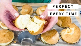 EASIEST Popovers Ever  No fancy equipment needed [upl. by Isus]