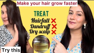 Make Onion Hair Oil For Faster growth  Stop Hairfall dandruff and hair problems ✨naturalhair oil [upl. by Ardnuhsed411]