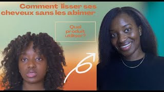 PROTECTEUR DE CHALEUR CHEVEUX AFRO  How to prevent heat damage on natural hair [upl. by Thomasa980]