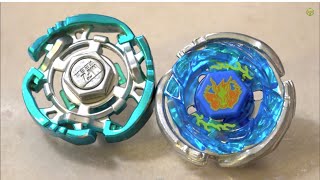 BATTLE Storm Pegasus 105RF VS Pegasus 85RF Original MFH  Beyblade Metal Fusion [upl. by Modestia]