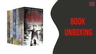 Conn Iggulden Conqueror Series Collection 5 Books Set Story of The Khan Dynasty  Book Unboxing [upl. by Ecahc]