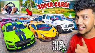 GTA 5 WORLD FASTEST SUPER CARS DRAG RACE 🔥 GTA 5 MODS TECHNO GAMEZ [upl. by Ubana590]