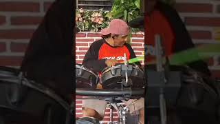 nyanyian badai  mel shandy drumcover shorts music nyanyianbadai fyp melshandy fypyoutube [upl. by Chura413]