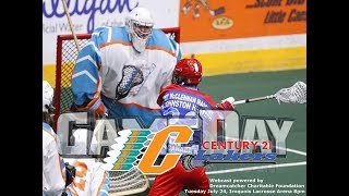 MSL regular season  Six Nations Chiefs vs Peterborough Lakers  July 24 2018 [upl. by Darline845]