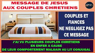 SATAN VA VOUS EMPECHER DECOUTER CE MESSAGELES PRATIQUES SEXUELLES DEFENDUES DS LE COUPLE CHRETIEN [upl. by Haymes8]