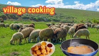 Azerbaijan cooking  mountain village cooking  آذریبجان  far away village Azerbaijan vlog EP 12 [upl. by Adnuhsal]