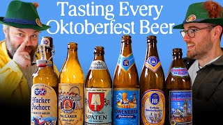 Drinking all six official Oktoberfest beers  The Craft Beer Channel [upl. by Ahter]