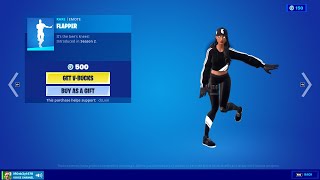 Fortnite Item Shop FLAPPER EMOTE BACK December 17 2021 Fortnite Battle Royale [upl. by Arihppas]