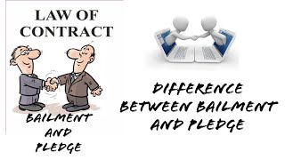 Bailment and Pledge Difference between bailment and Pledge Tamil [upl. by Artenra]