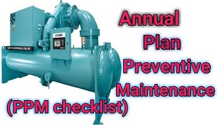 Anual PPM Service checklist plan preventive maintenance HVACguideline [upl. by Justinn]