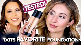 Tati Made Me Buy The quotBEST FOUNDATION EVERquot RCMA Natural Full Coverage Foundation Tested [upl. by Ecnerat]