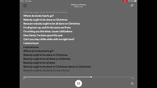 Spotify All Alone on ChristmasDarlene Love [upl. by Leba]