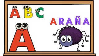 Aprende el Abecedario ABC  Letras y Vocabulario en Español 🇪🇸 para Niños de Preescolar🔴Live [upl. by Hess]