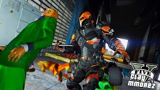 Deathstroke The Legendary Assassin  GTA 5 Superhero Mod [upl. by Samaria919]