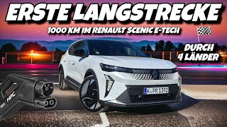 1000 km durch 4 Länder im Renault Scenic ETech Long Range Elektroauto [upl. by Steffen]