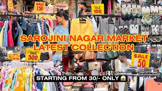 Sarojini Nagar Market Delhi  ✨Latest Collection With Shop no  Winter Collection starts from 30rs 😱 [upl. by Nnahgiel937]