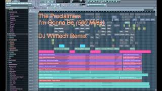 The Proclaimers  Im gonna be 500 Miles DJ Wintech Remix [upl. by Ennalyrehc]