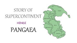 Pangaea Super Continent Laurasia Gondwanaland All Details Covered In Hindi [upl. by Esirtal]