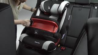 Comment installer le siègeauto MONZA NOVA IS groupes 2 et 3 de RECARO [upl. by Dulla627]