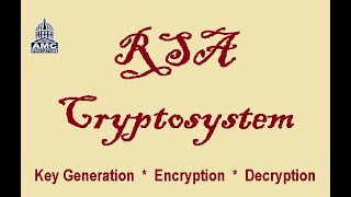 Live Lecture  RSA Cryptosystem  Engineering Mathematics [upl. by Tedda]