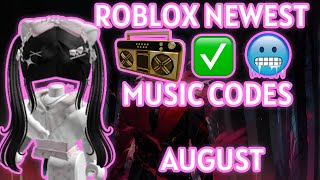 Roblox Music CodesIDs August 2024 WORKING ROBLOX ID [upl. by Nwahsaj]