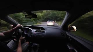 Honda Civic TypeR  FN2 Vs EP3 [upl. by Shreve]