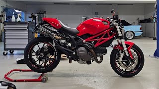 DUCATI MONSTER 796 GPR EXHAUST SOUND [upl. by Myriam386]