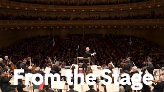 Philadelphia Orchestra Performs Weill’s Symphony No 2 at Carnegie Hall  From the Stage [upl. by Abram]