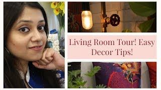 The Ultimate Living Room TourUrban Home Episode 1Easy Home Decor Ideas [upl. by Supple528]