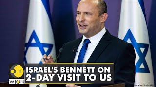 Israels PM Naftali Bennett to meet top US officials in 2day visit  latest world English News [upl. by Hendren351]