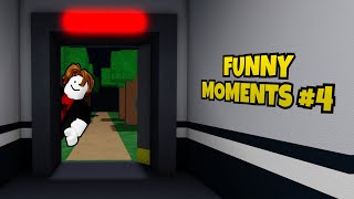 FUNNY MOMENTS In ROBLOX Flee The Facility 4 [upl. by Nytsuj902]