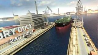 EPG Shipyard in Gdynia  1  promotional video made by a team of i3D [upl. by Atlanta274]