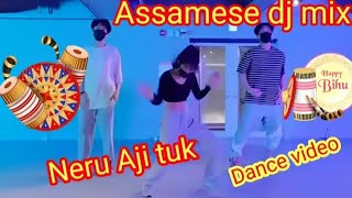 Aji moi  dance video ke bonalu  dance ka first video [upl. by Byran]