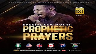 SPECIAL NEW MONTH PROPHETIC PRAYERS AND DECLARATIONS  NSPPD  1ST APRIL 2024 [upl. by Fesoy]