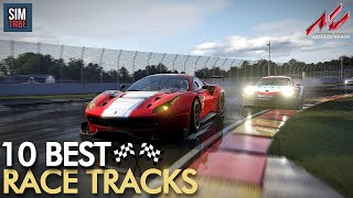 TOP 10 BEST RACE TRACKS November 2021  Assetto Corsa Track Mods Showcase [upl. by Yrek]