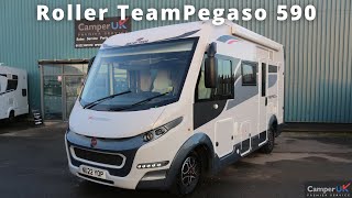 Roller Team Pegaso 590 Motorhome For Sale at Camper UK [upl. by Jaymee]