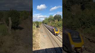 Train at South Wingfield 28924 Cross country super voyager NewcastleBirmingham [upl. by Lasley]