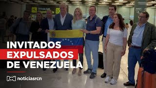 “Es una dictadura desquiciada Hemos sido maltratados” diputados expulsados de Venezuela [upl. by Atika365]