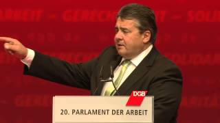 Sigmar Gabriel quotUnser Land ändert sichquot [upl. by Gittle861]