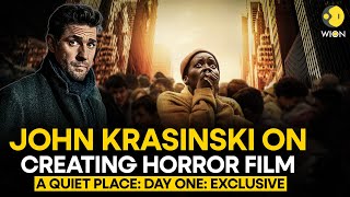 John Krasinski discusses A Quiet Place Day One  WION Originals [upl. by Deth]