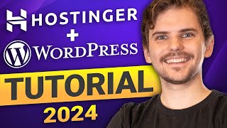 Hostinger WordPress Tutorial 2024  The Ultimate Guide [upl. by Atiuqehs]