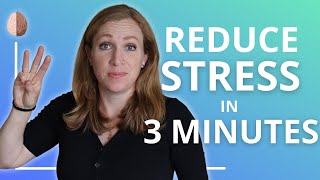 3Minute Stress Management Reduce Stress With This Short Activity [upl. by Anabelle2]