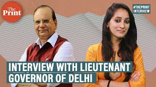 ‘No confrontation from my end Kejriwal blames me to stay in news’ says Delhi LG Saxena [upl. by Senga502]