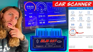 OBD2 elm327 bluetooth Android app CODING  CONFIGURAR RADIO ANDROID  Como Funciona ESPAÑOL [upl. by Beilul]