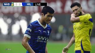 🔴مباشر النصر مقابل الهلال  الدوري السعودي 2425  PES 21 Simulation Gameplay [upl. by Moss612]