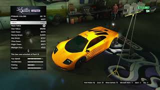 Progen GP1 Customization GTA 5 Online [upl. by Yeknarf]